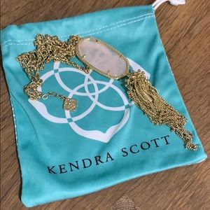 Kendra Scott Rose / Pink Long Tassel Necklace